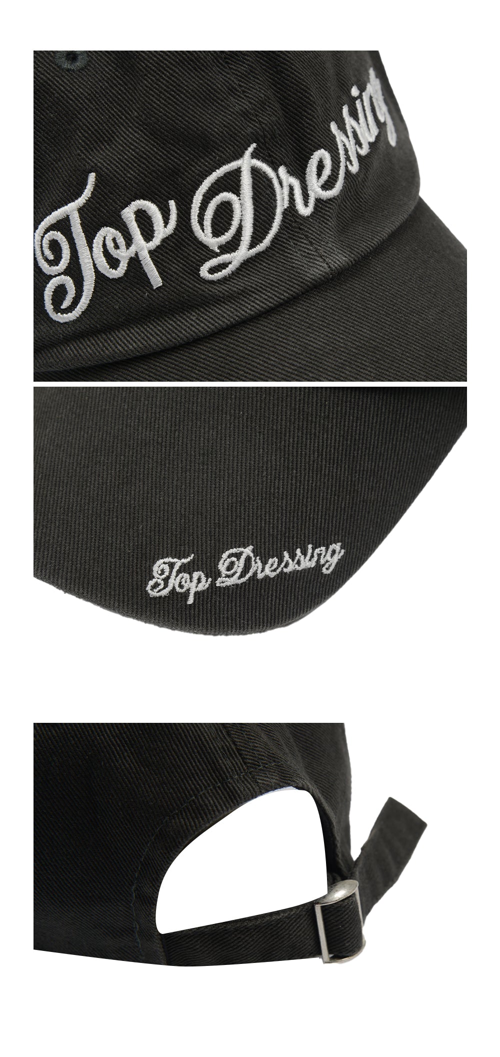 TOPDRESSING】CHAPTER BALL CAP チャプターボールキャップ 韓国