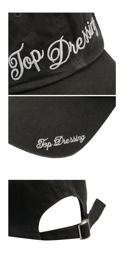 【TOPDRESSING 2025AW】CHAPTER BALL CAP