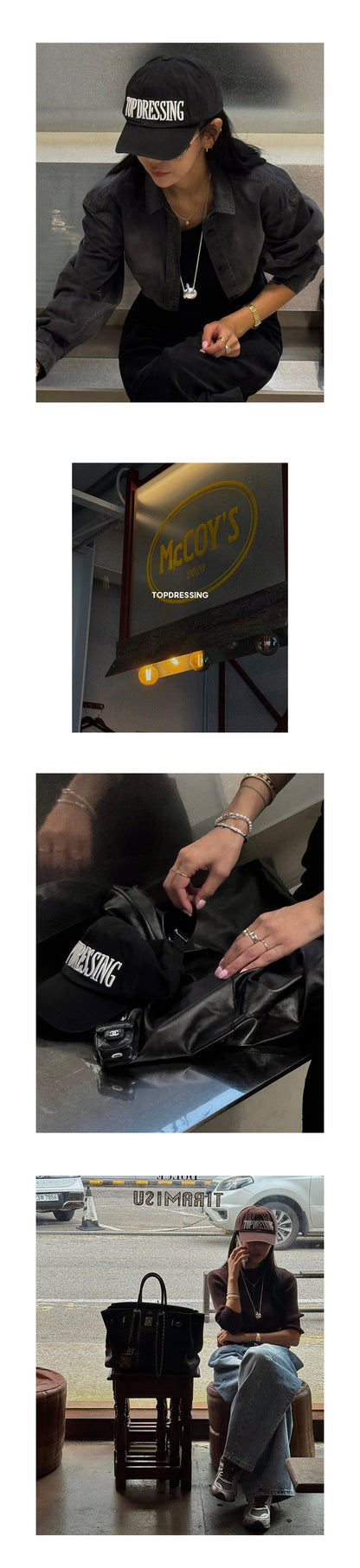 【TOPDRESSING 2025AW】Top Volume Ball Cap