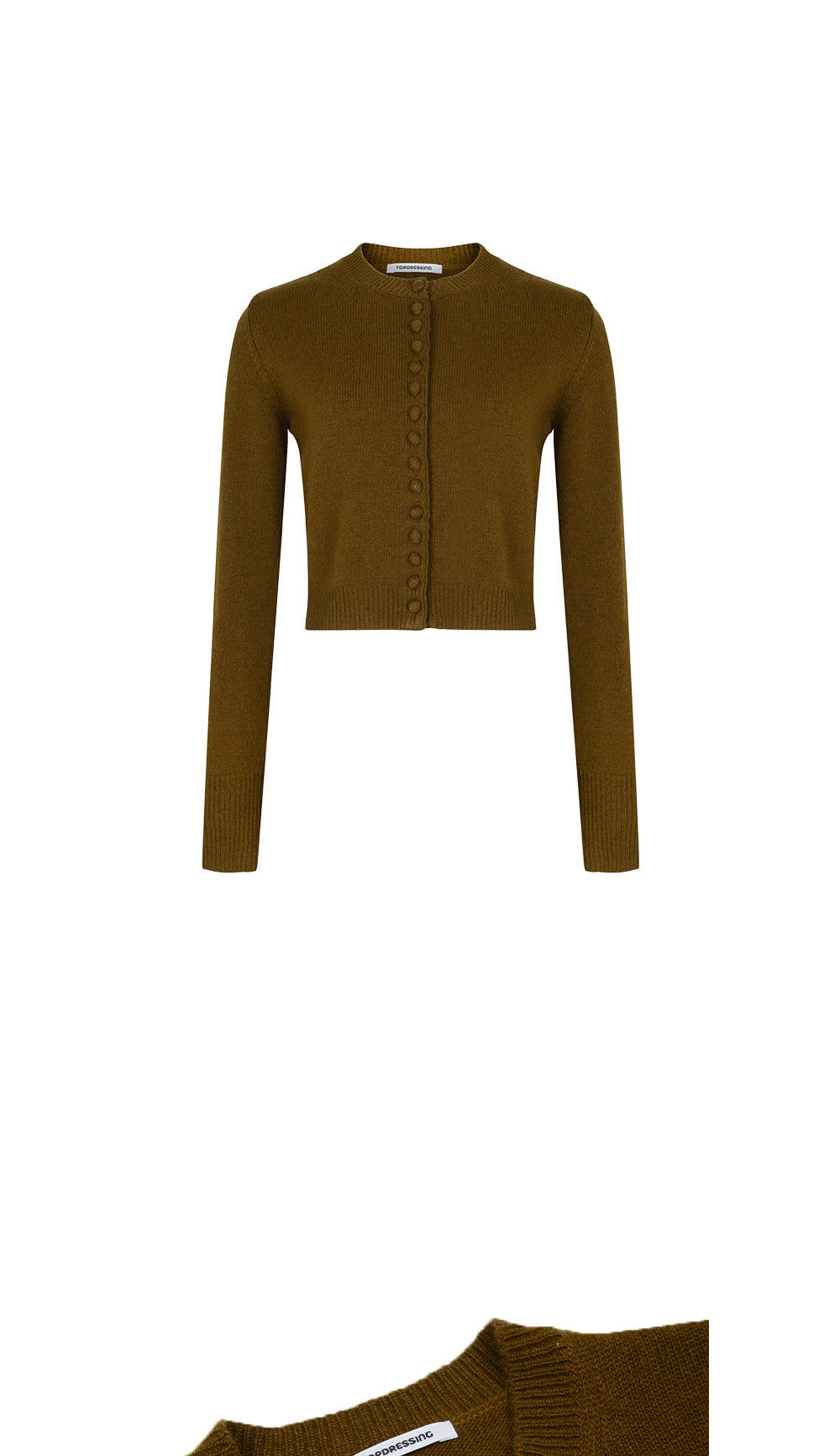【TOPDRESSING 2025AW】COZY CARDIGAN