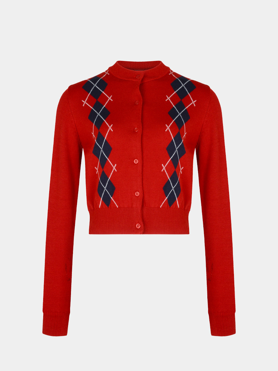 【TOPDRESSING 2025AW】Argyle Cardigan