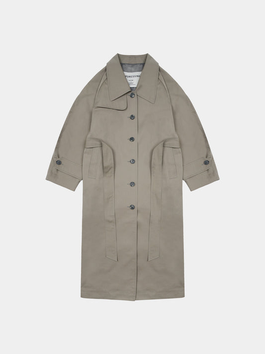 【TOPDRESSING 2025AW】NIA LONG Trench Coat
