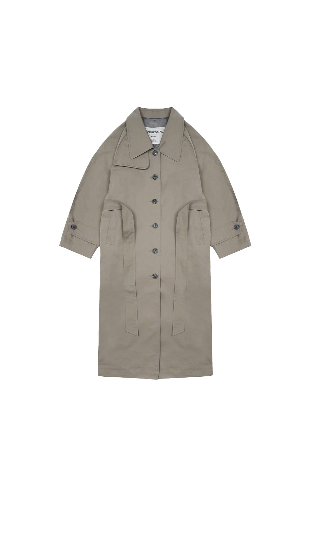 【TOPDRESSING 2025AW】NIA LONG Trench Coat