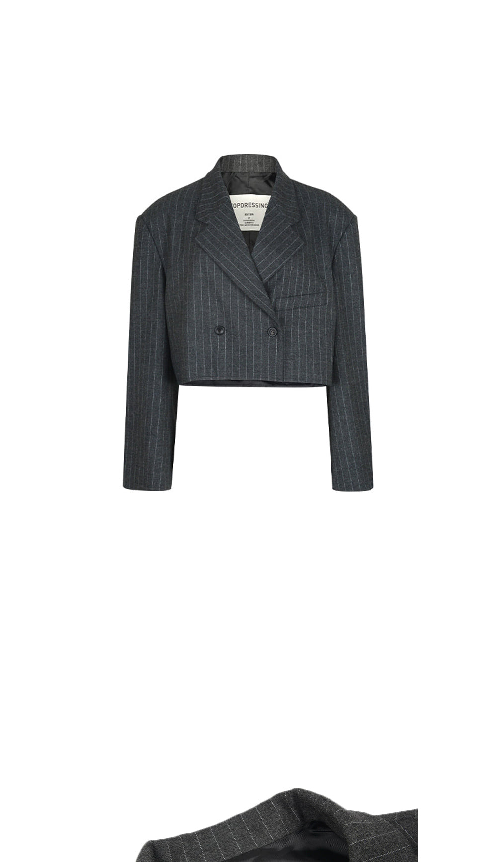 【TOPDRESSING 2025AW】MOS SHORT JACKET