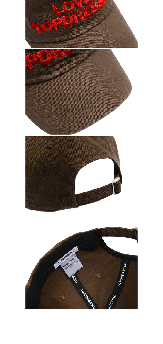 【TOPDRESSING 2025AW】LOVERO TOP BALLCAP