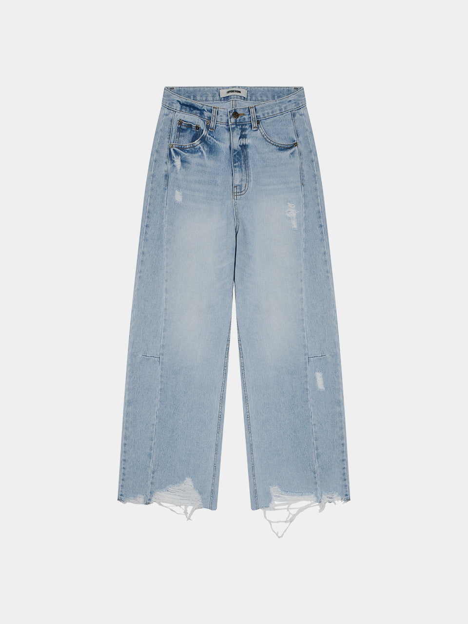 【TOPDRESSING 2025AW】CURVE VINTAGE PANTS