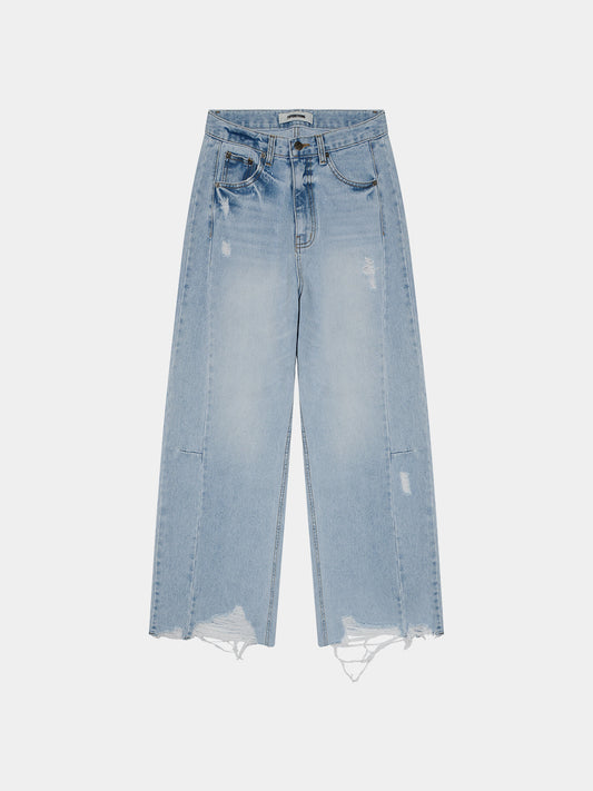 【TOPDRESSING 2025AW】CURVE VINTAGE PANTS