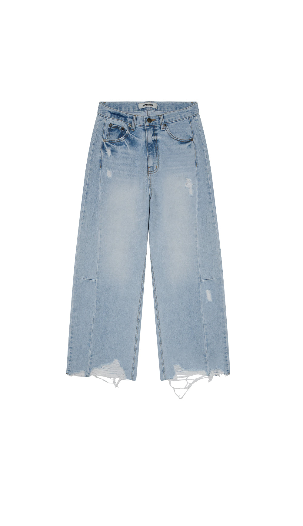 【TOPDRESSING 2025AW】CURVE VINTAGE PANTS