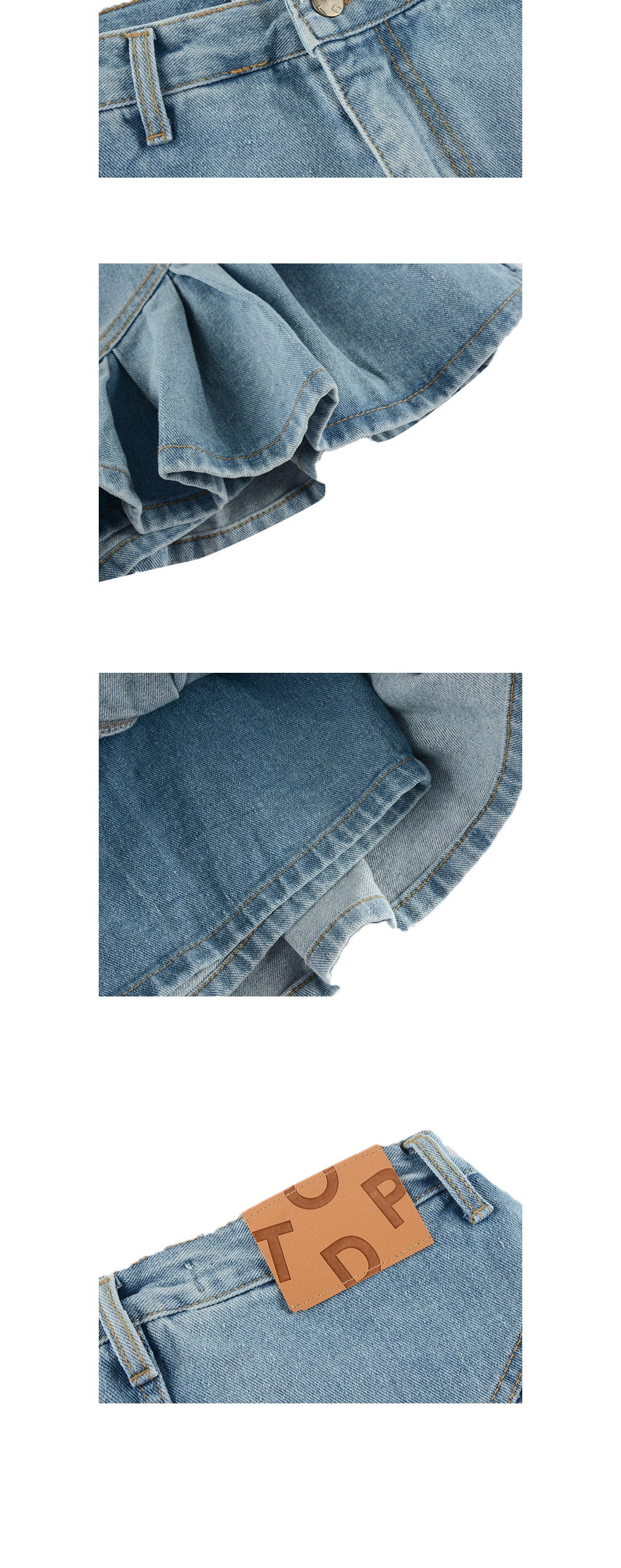 【TOPDRESSING 2025AW】FLE SKIRT PANTS