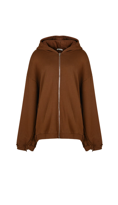 [TOPDRESSING 2025AW] MEGA HOOD ZIP-UP