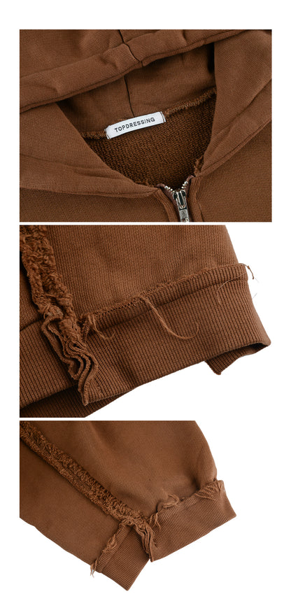 [TOPDRESSING 2025AW] MEGA HOOD ZIP-UP