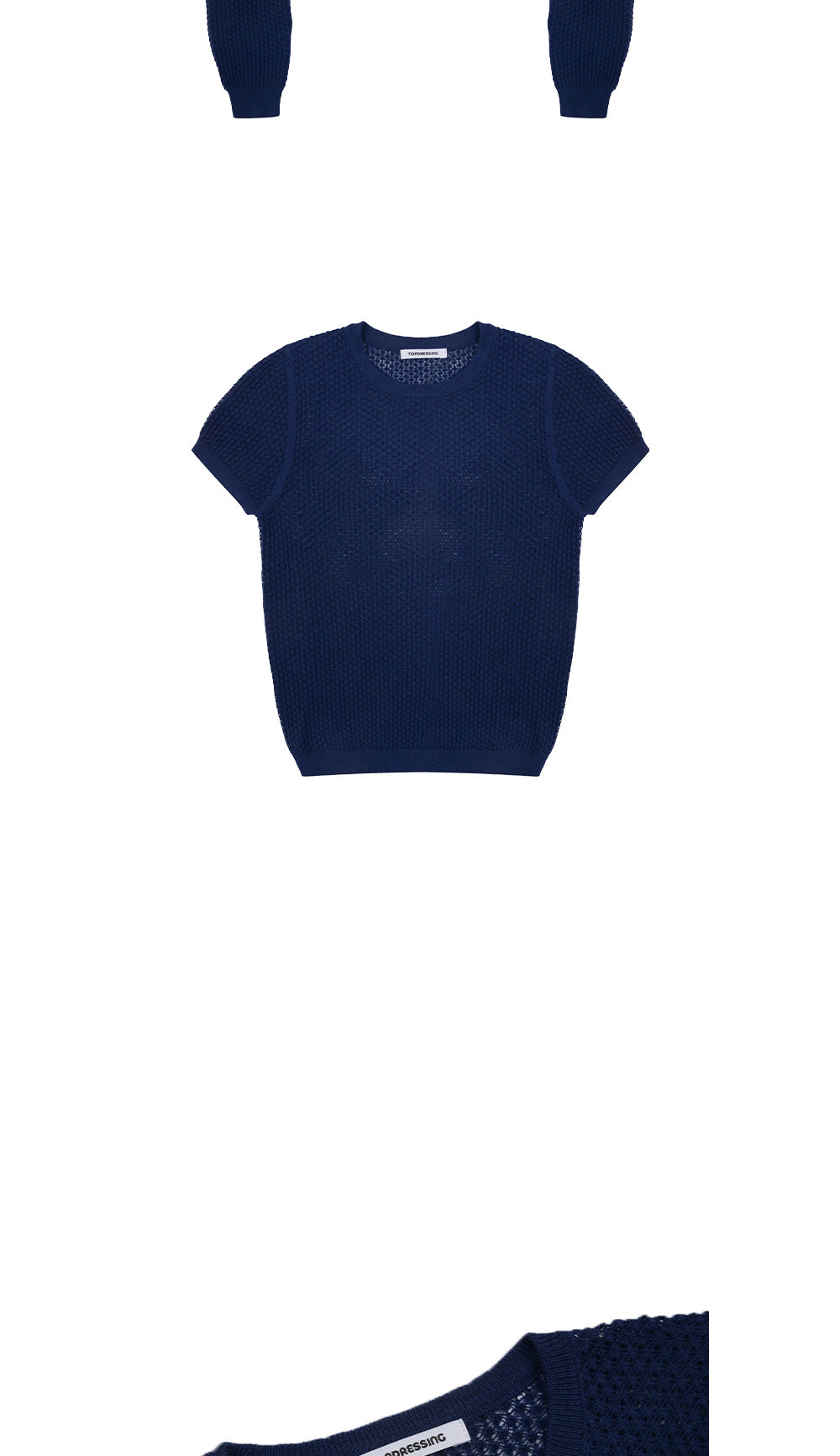 【TOPDRESSING 2026SS】Honeycomb Knit Set