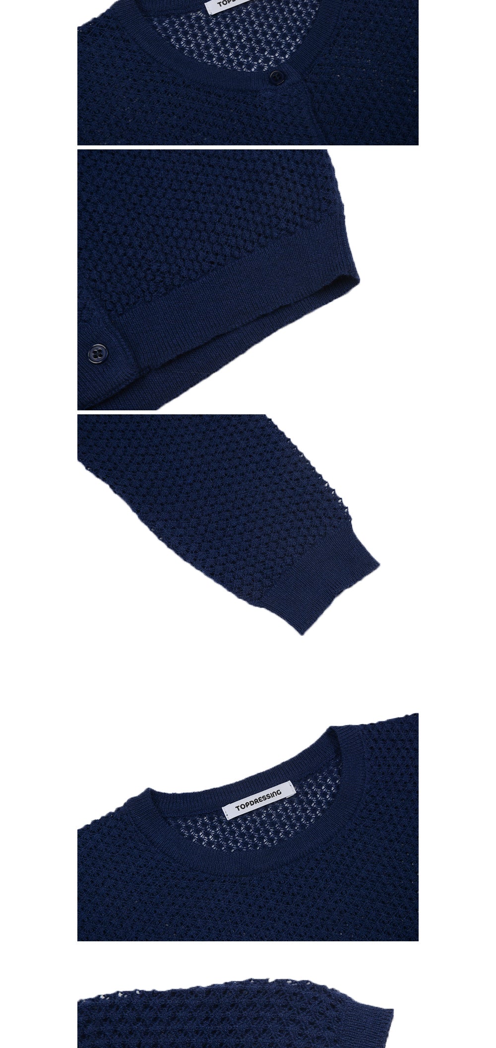 【TOPDRESSING 2026SS】Honeycomb Knit Set