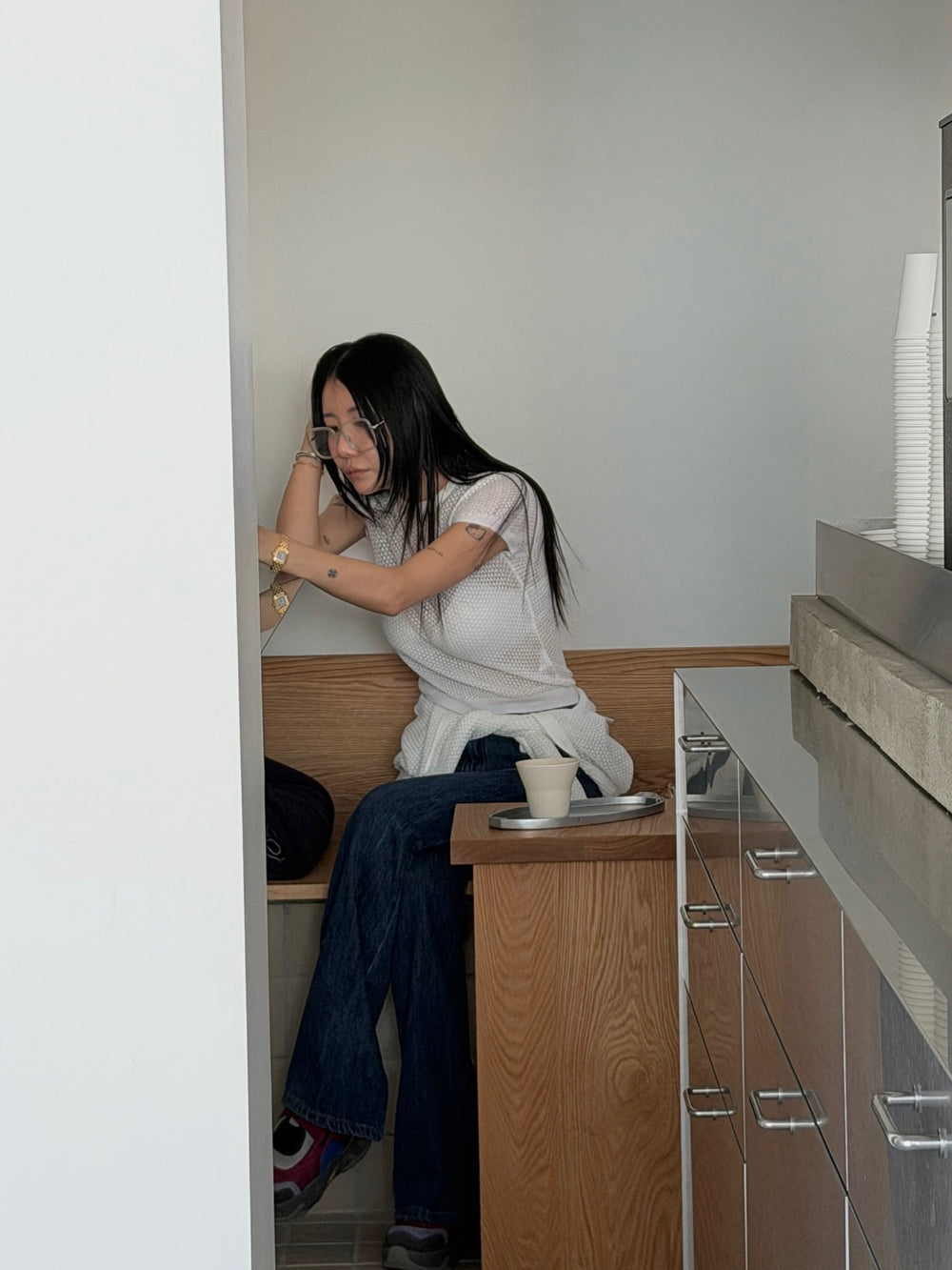 【TOPDRESSING 2026SS】Honeycomb Knit Set