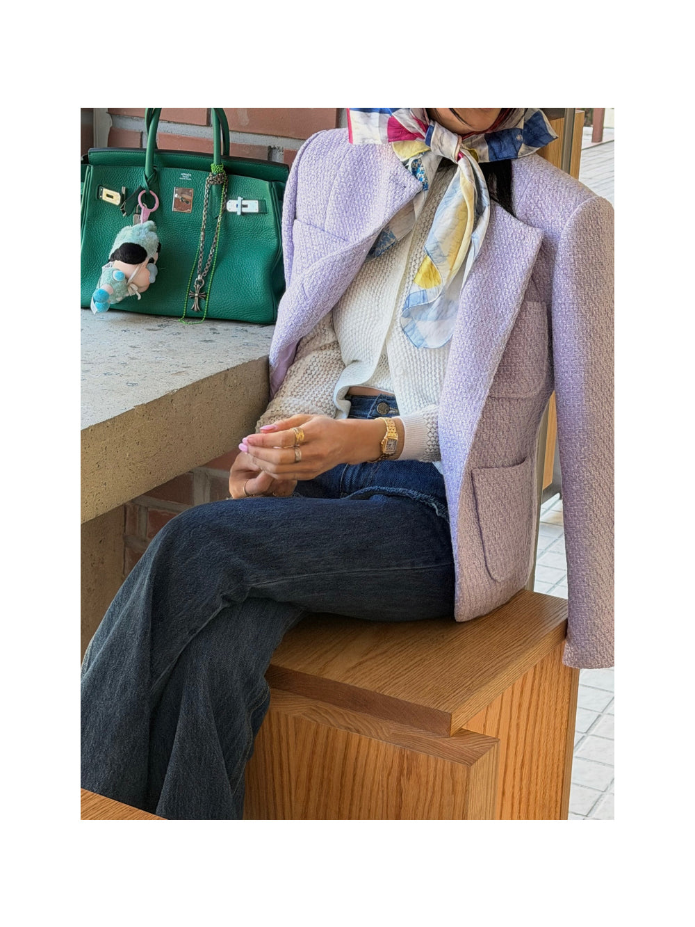 【TOPDRESSING 2026SS】Honeycomb Knit Set