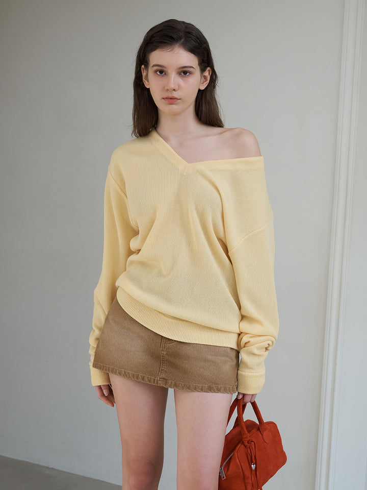 [TOPDRESSING 2026SS]Melow V-Knit