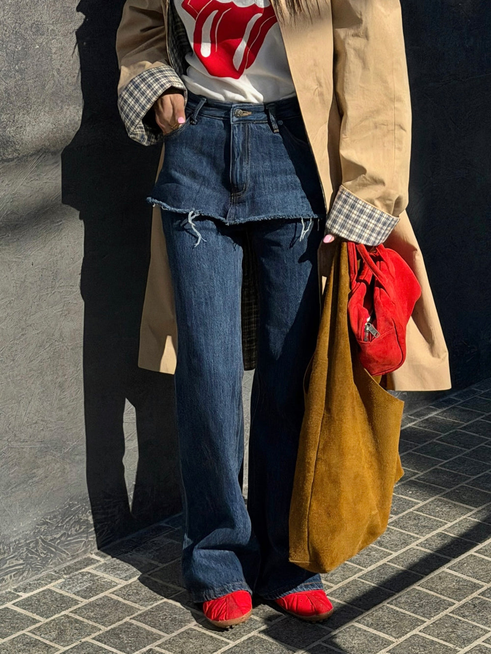 【TOPDRESSING 2026SS】Layer Bootcut Pants