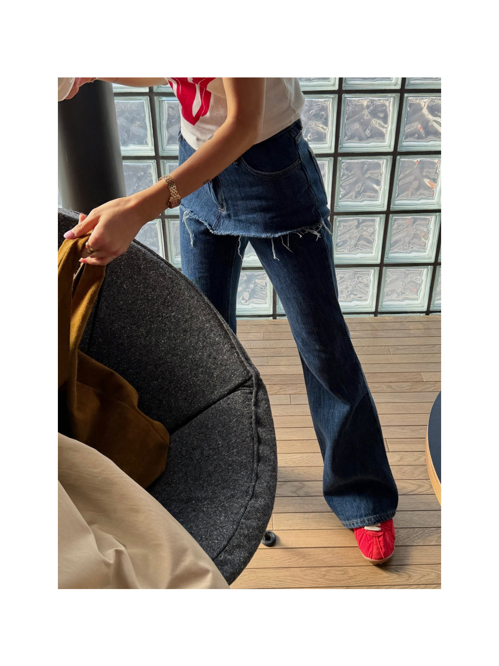 【TOPDRESSING 2026SS】Layer Bootcut Pants