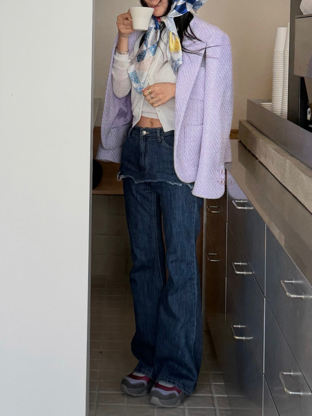 【TOPDRESSING 2026SS】Layer Bootcut Pants