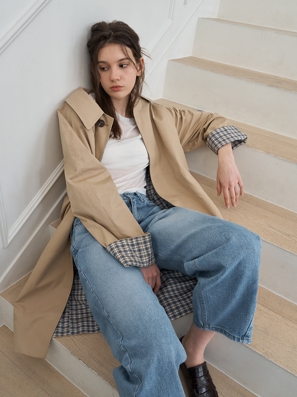 [TOPDRESSING 2026SS] (Reversible) River Long Coat 