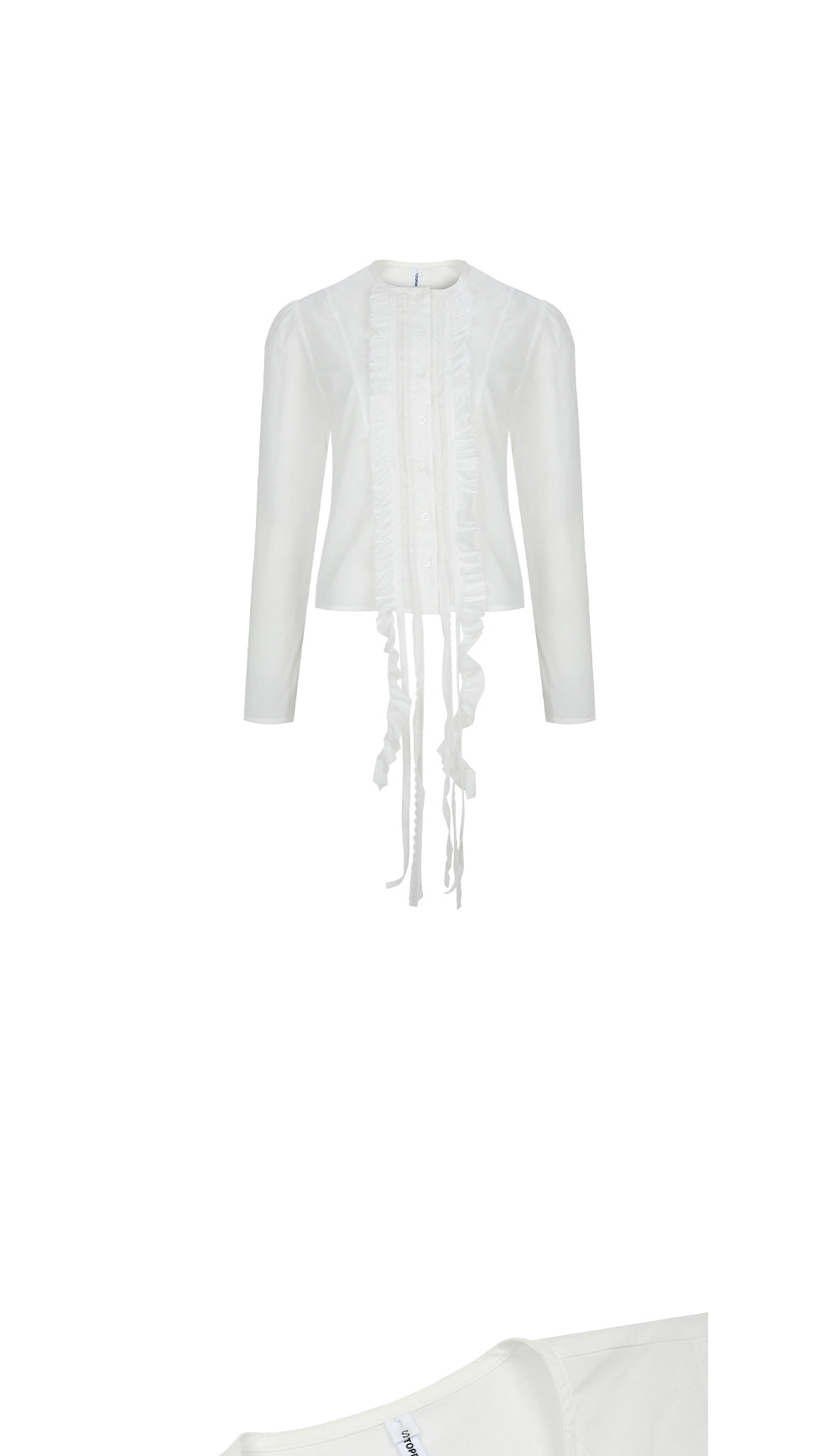 【TOPDRESSING 2026SS】Romantic Frill Blouse