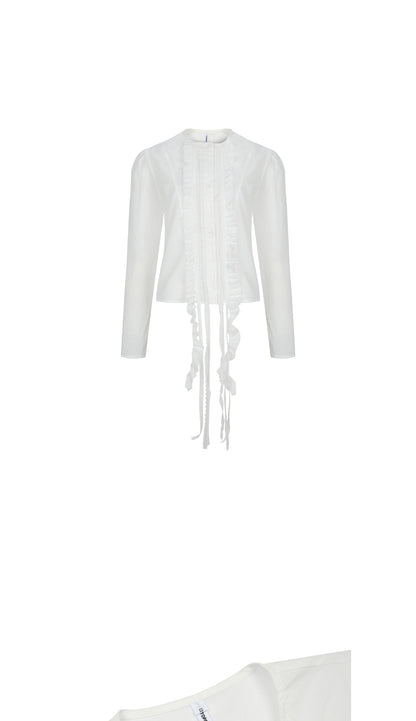 【TOPDRESSING 2026SS】Romantic Frill Blouse