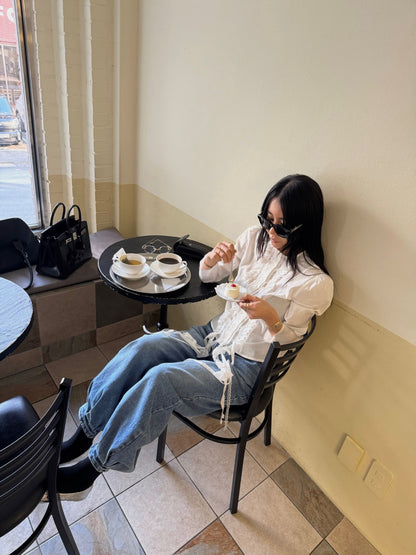 【TOPDRESSING 2026SS】Romantic Frill Blouse