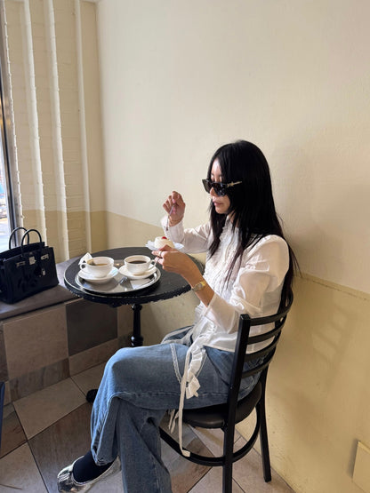 【TOPDRESSING 2026SS】Romantic Frill Blouse