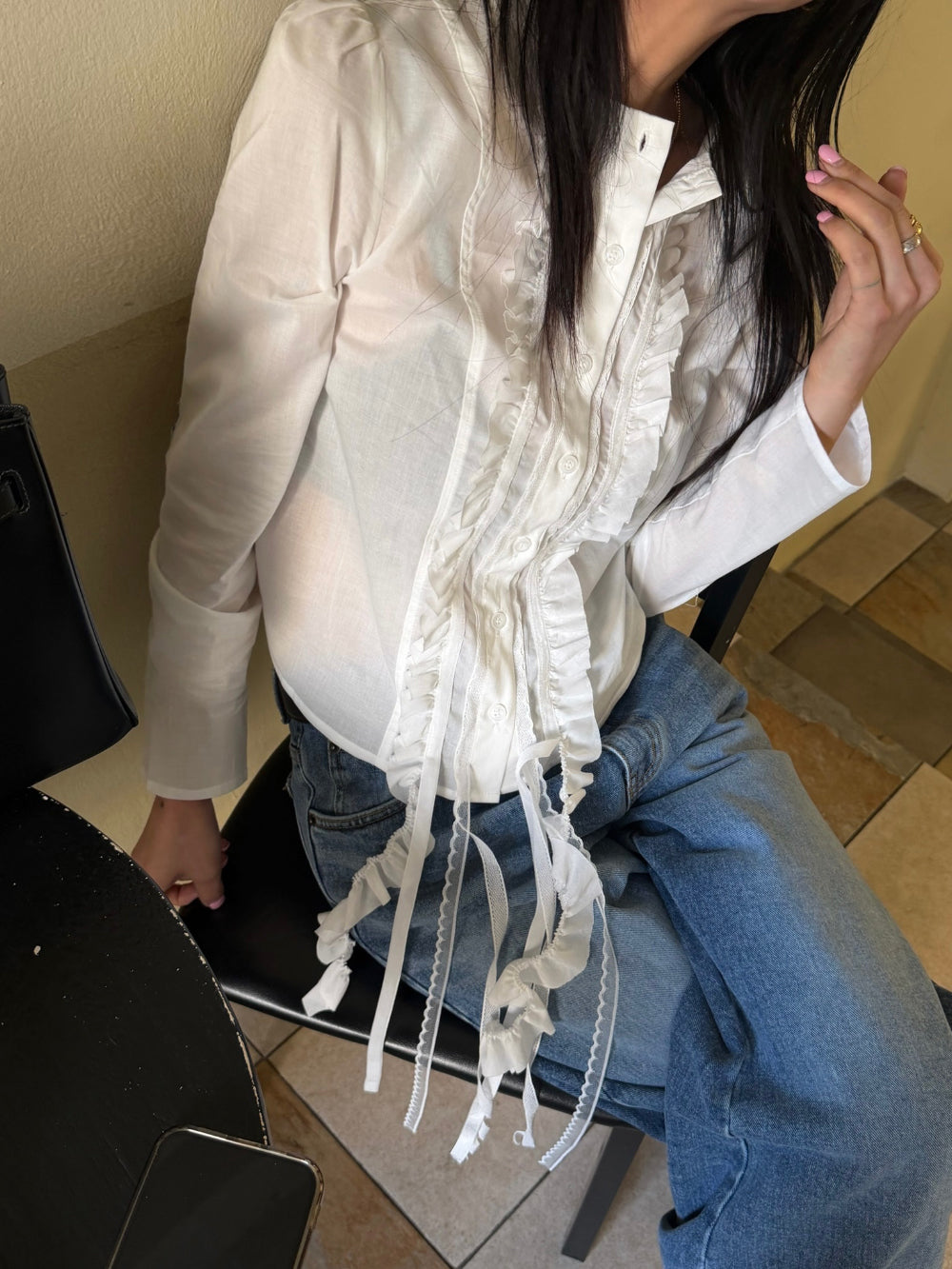 【TOPDRESSING 2026SS】Romantic Frill Blouse
