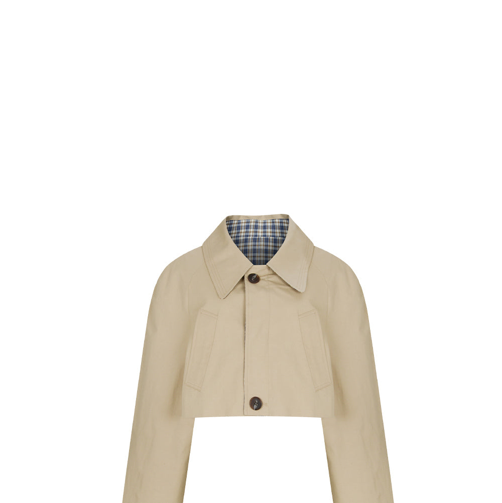 【TOPDRESSING 2026SS】(Reversible) River Short Coat