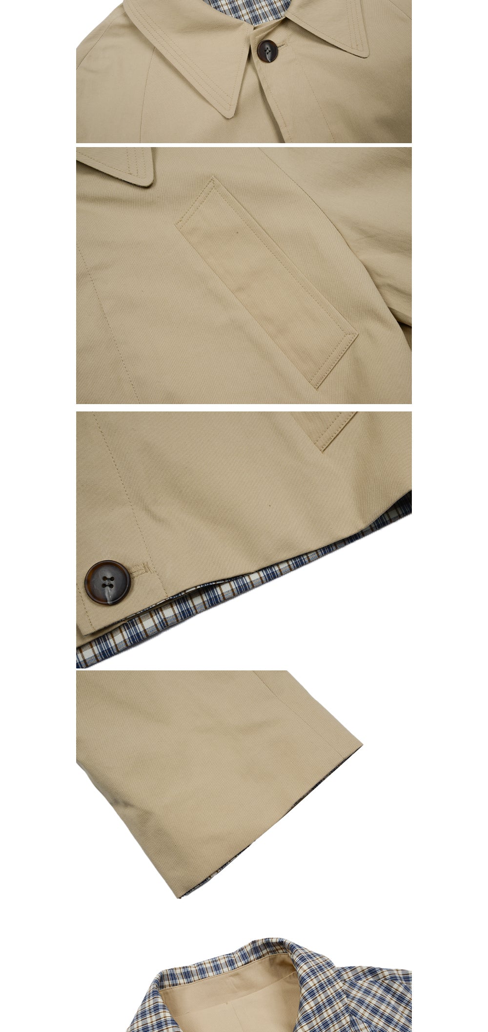 【TOPDRESSING 2026SS】(Reversible) River Short Coat