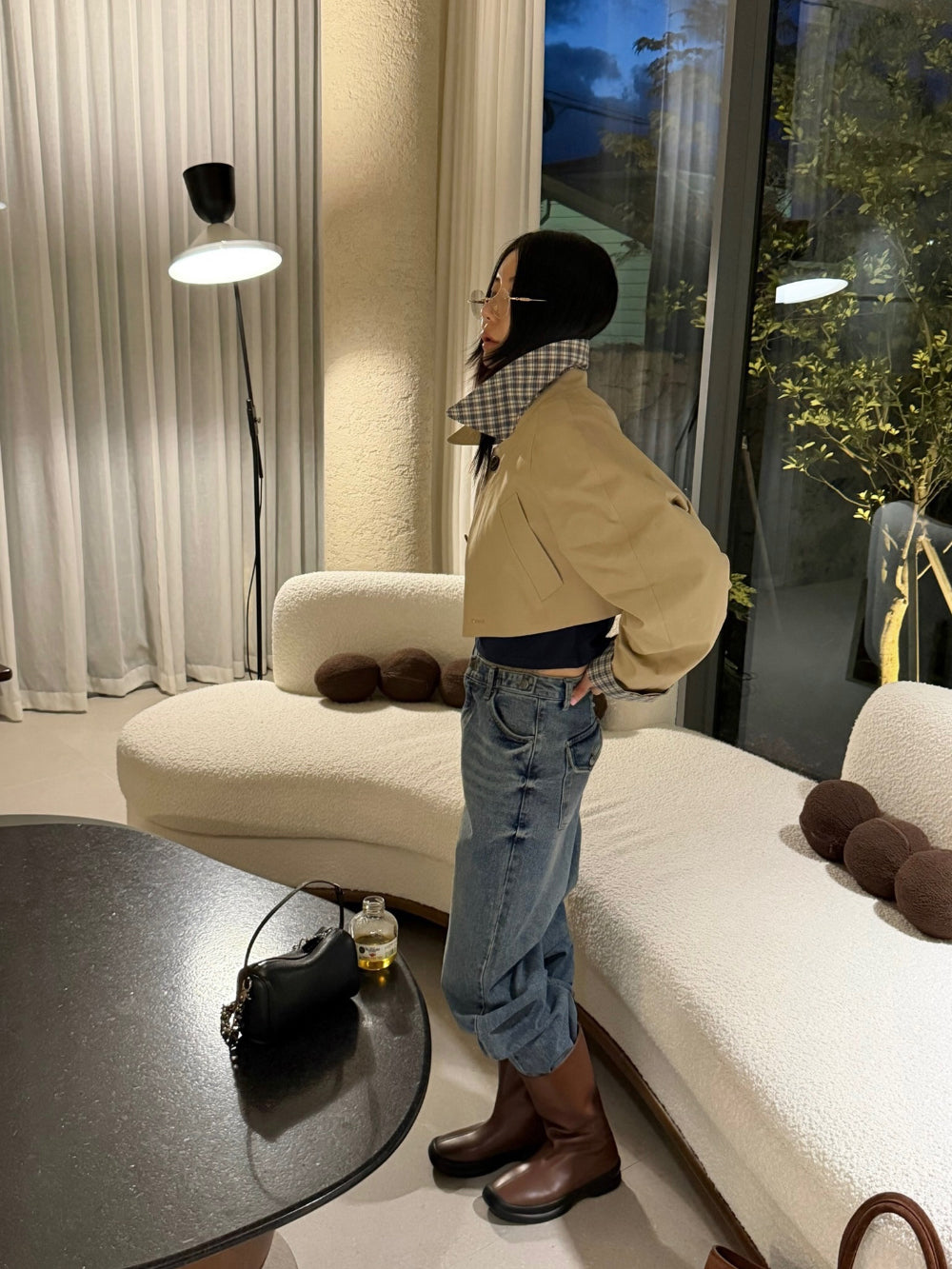【TOPDRESSING 2026SS】(Reversible) River Short Coat