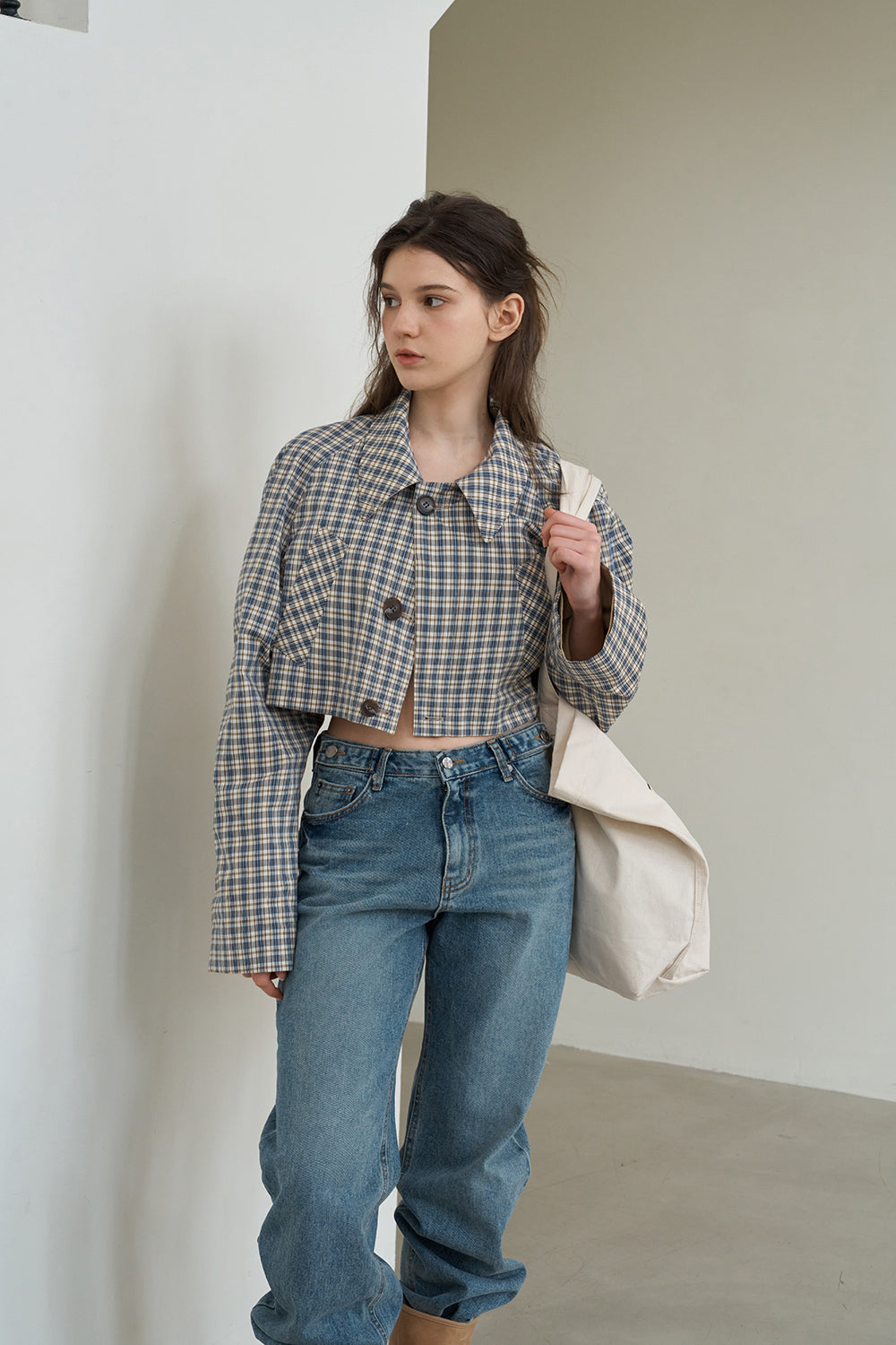 [TOPDRESSING 2026SS](Reversible) River Short Coat 