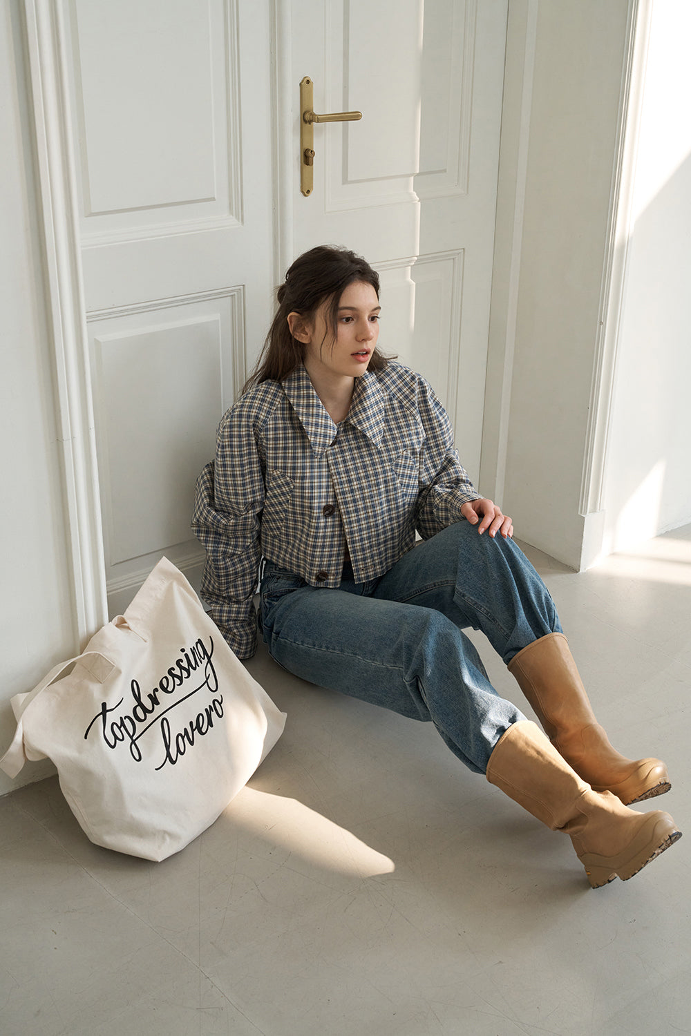 [TOPDRESSING 2026SS](Reversible) River Short Coat 