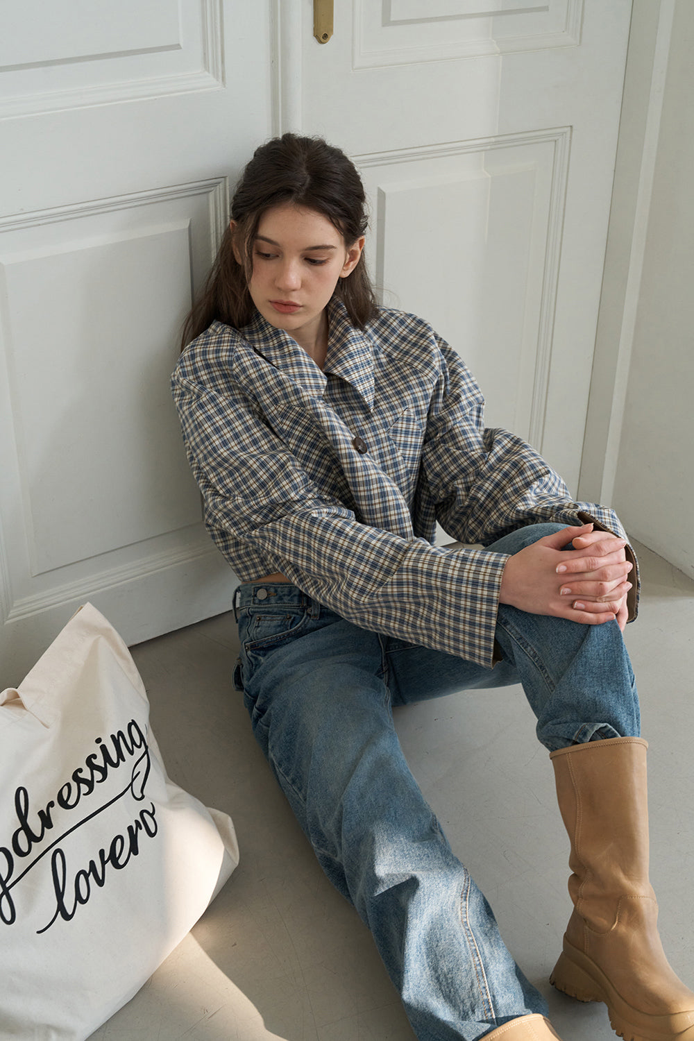 [TOPDRESSING 2026SS](Reversible) River Short Coat 