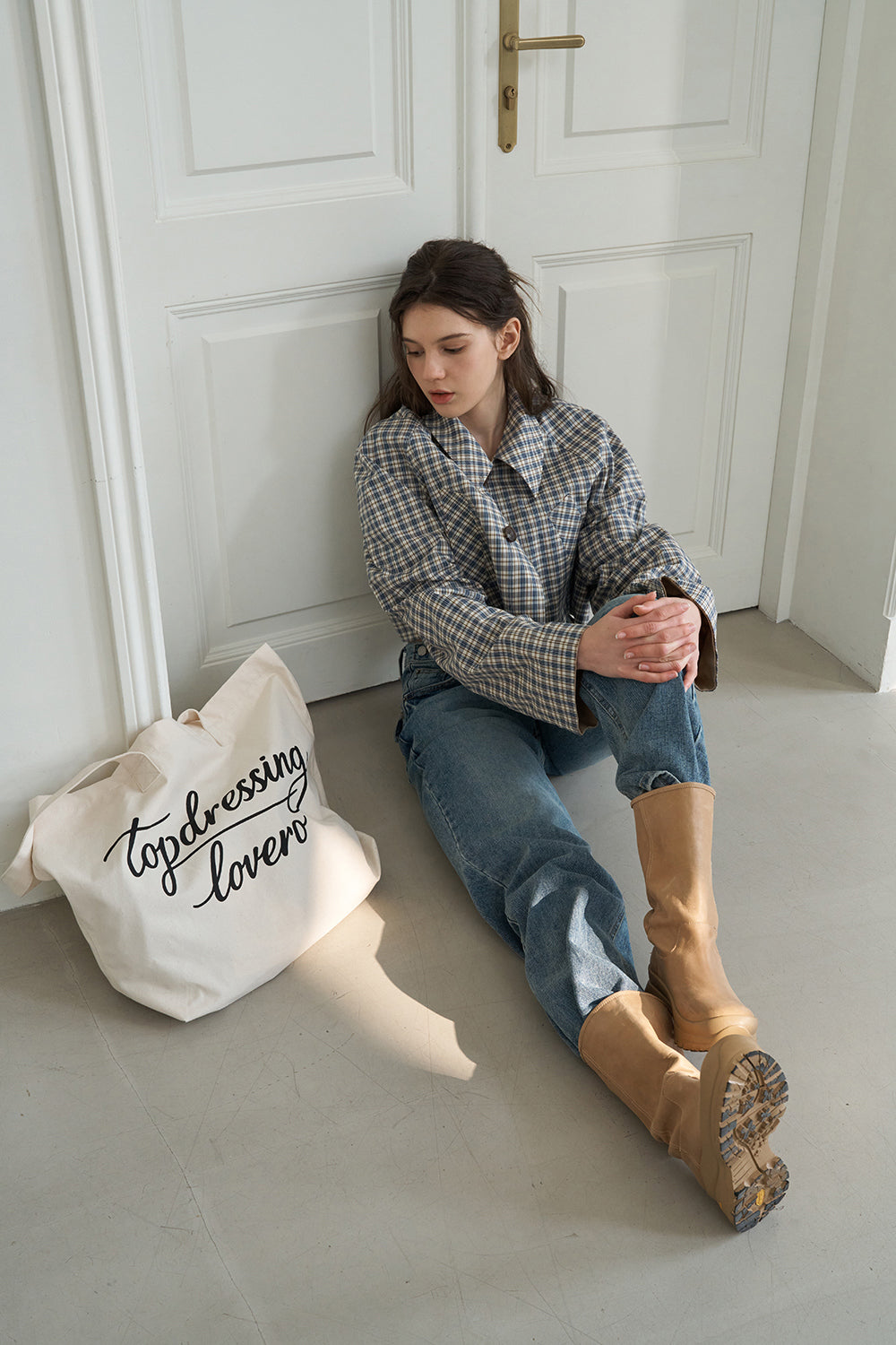 [TOPDRESSING 2026SS](Reversible) River Short Coat 