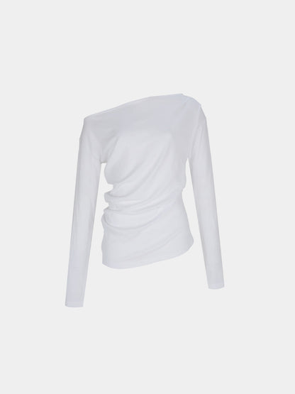 【TOPDRESSING 2026SS】Low Shoulder T-shirt