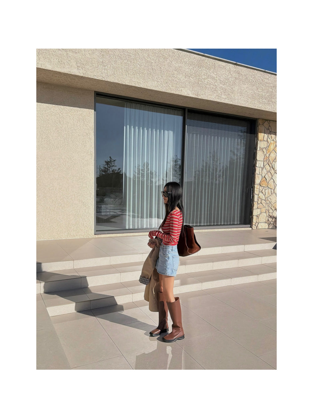 【TOPDRESSING 2026SS】Fra Striped T-shirt