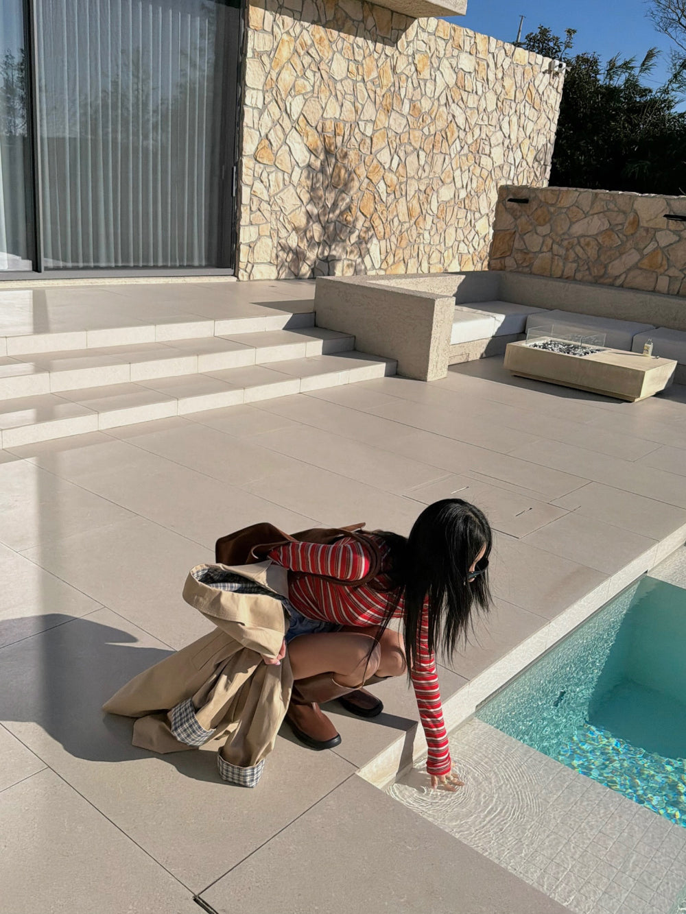 【TOPDRESSING 2026SS】Fra Striped T-shirt