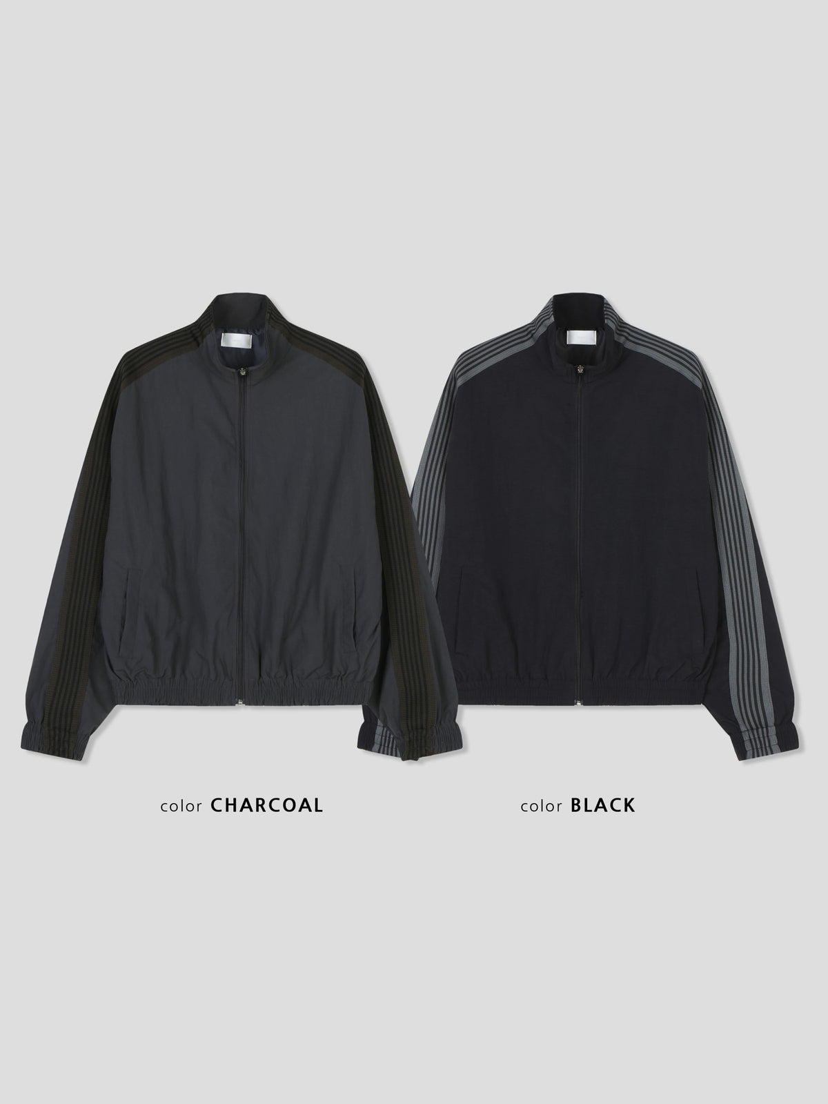 Wind Track Setup Jacket CHARCOAL BLACK