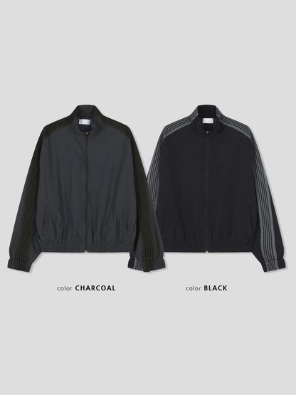 Wind Track Setup Jacket CHARCOAL BLACK