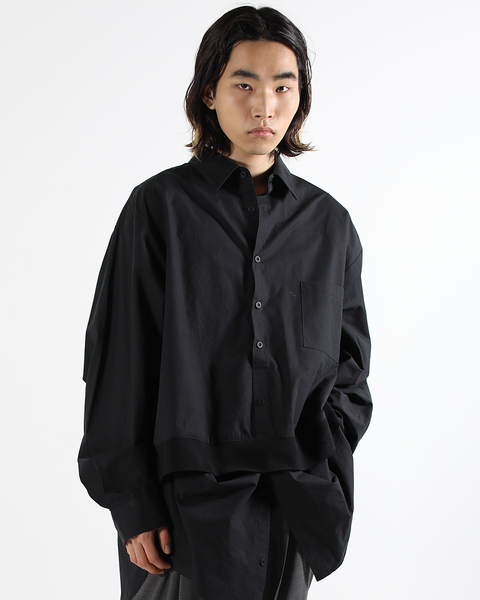 lownn 19ss Asymmetric pocket shirt - 通販 - csa.sakura.ne.jp