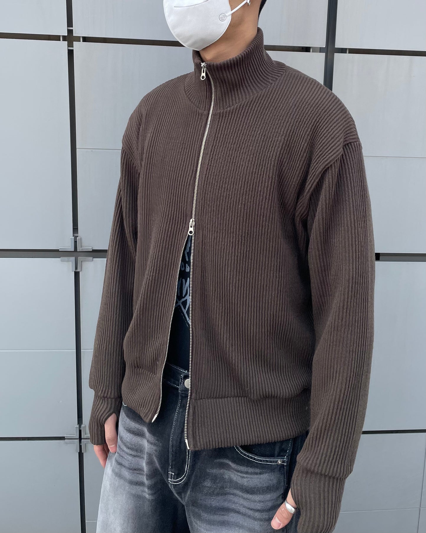 Sumholl Drivers Knit-BROWN