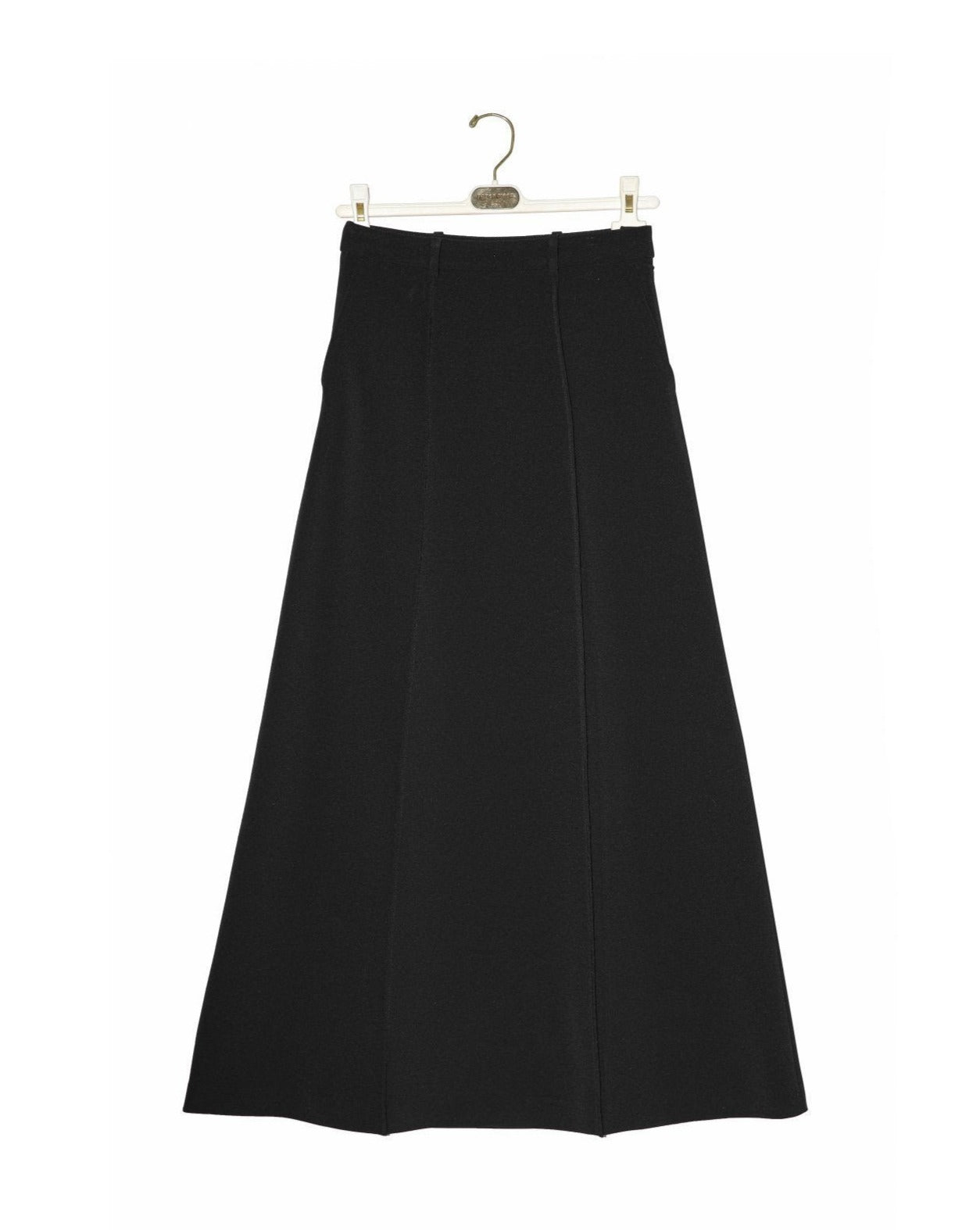 【即納】【PAPERMOON ペーパームーン】AW / Pin - Tuck Detail Maxi Flared Skirt